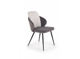 Стул K-408 светло-серый и темно-серый