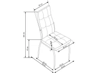 Стул K416 синий вельвет pilt 3