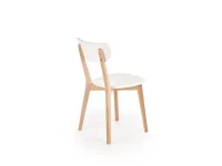 Стул BUGGI белый-натуральный pilt 3