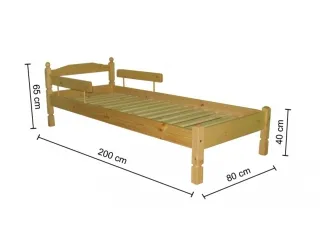 Кровать детская JUMBU 80×200 pilt