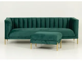 Диван COPENHAGEN 3 зеленый монолит 37 pilt