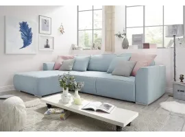 Угловой диван-кровать LAZY LUX PROMO - Phoenix 22 Aqua