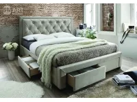 Voodi 140x200 ENGLAND šampanja värvi pilt 2