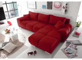 Угловой диван-кровать ANTON COLOR - B60 Красный