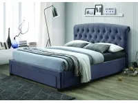 Voodi 140x200 LONDON hall pilt 2