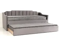 Voodi 90x200 JOSH - Hall pilt 4