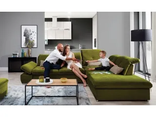 Угловой диван-кровать EDIT  2W + HRF + 1HT pilt