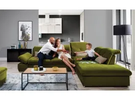 Угловой диван-кровать EDIT  2W + HRF + 1HT