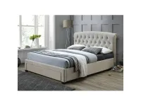 Voodi 140x200 LONDON šampanja värvi pilt 3