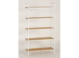 Полка BAMBOO 5 белая рама большая