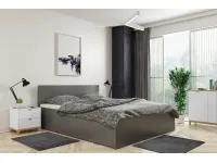 Voodi 140x200 PANAMA grafiit tõstemehhanismiga pilt 2