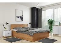 Voodi 120x200 PANAMA tamm kraft tõstemehhanismiga pilt 2