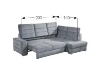 Угловой диван-кровать METRO pilt 4