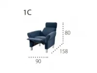 Tugitool PLATO 1C recliner pilt 3