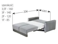 Diivanvoodi DELI 3F pilt 3