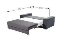 Диван-кровать DAX 3F pilt 5