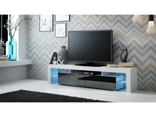 TV-alus SOLO valge + must pilt