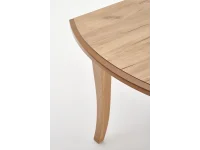 Стол раздвижной FRYDERYK 160/240 дуб крафт pilt 5