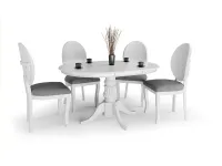 Стол раздвижной WILLIAM белый pilt 2