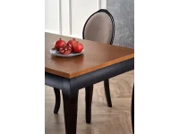 Pikendatav laud WINDSOR tamm / must pilt 8