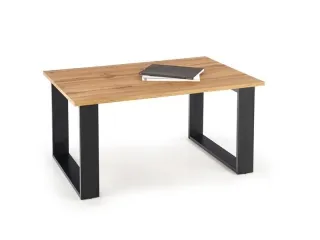 Журнальный стол LIBRA дуб вотан - черный pilt