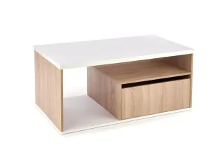 Журнальный стол PANTERA дуб сонома - белый pilt