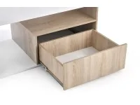 Журнальный стол PANTERA дуб сонома - белый pilt 3