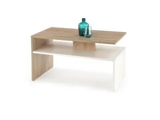 Журнальный стол SIGMA дуб сонома и белый pilt