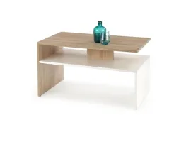 Журнальный стол SIGMA дуб сонома и белый