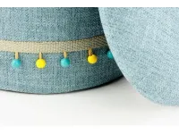 Пуфик GRADO голубой (2 шт) pilt 3