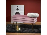 Скамья-сундук VELVA розовый - золотой pilt 2