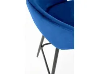 Барный стул низкий H-96 синий pilt 6