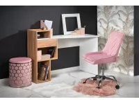 Kirjutuslaud CONTI kuldne tamm - valge pilt 2