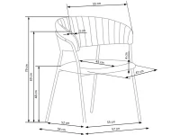 Стул K426 серый pilt 3