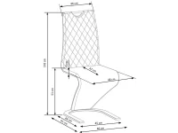 Стул K442 серый pilt 7
