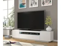 TV стол AURA S 200 белый pilt 2