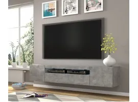 TV стол AURA W 200 бетон