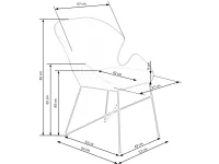 Стул K458 зеленый pilt 3