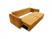 Диван-кровать WENUS горчичный pilt 5