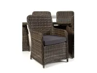 Комплект SICILY 6+1 темно-коричневый pilt 5