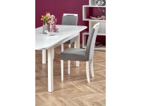 Стол раздвижной FLORIAN белый pilt 5