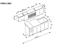 Köök PERLA sonoma pilt 3