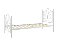 Кровать 90x200 PANAMA белый pilt 6