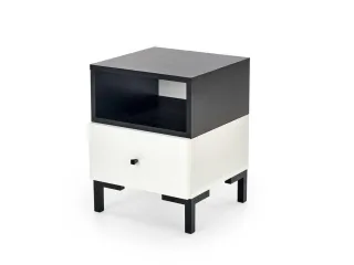 Voodikapp SILVIA must valge pilt