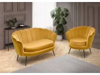 Диван AMORINITO 2 XL горчичный pilt 3