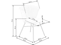 Стул K459 бежевый pilt 3