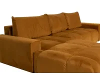 Угловой диван-кровать ATLANTIC MEGA Monolith 48 желтый pilt 5