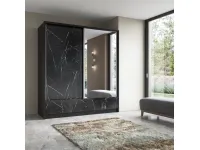 Liugustega kapp ARIA I 200 must marmor pilt 2