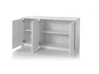 Комод TORINO 3P белый/серый pilt 4