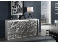 Комод TORINO 3P белый/серый pilt 2